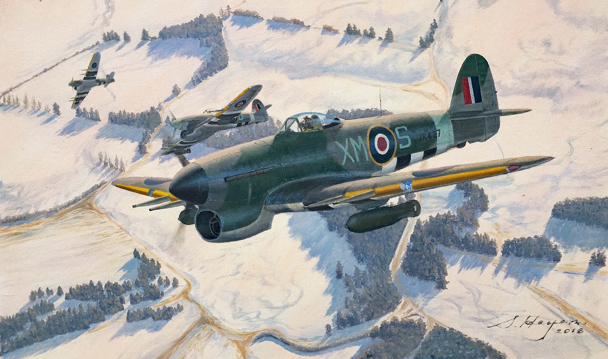 P51B painting of Ding Hao